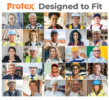 Load image into Gallery viewer, protex designed to fit graphic showing many different people's faces