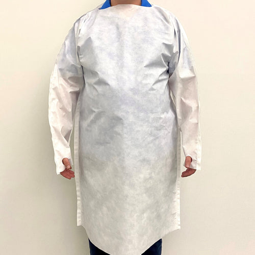 front of Protex™ SBPP, Level 2, Disposable Non-Surgical Isolation Gown, Full-Back, Model SGL202I