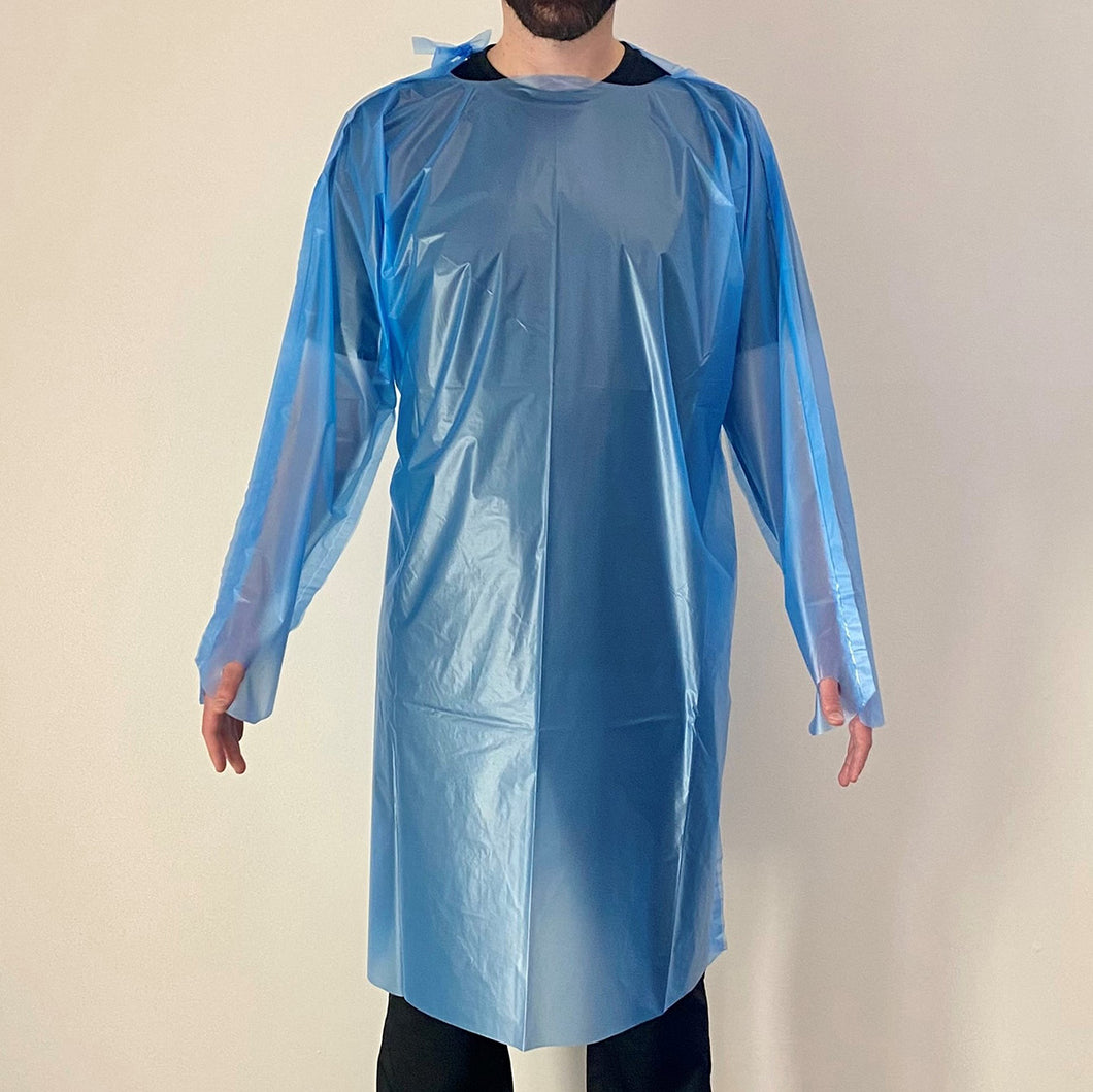 Protex™ PE, Level 2, Disposable Non-Surgical Isolation Gown, Full-Back, Model SGL204I