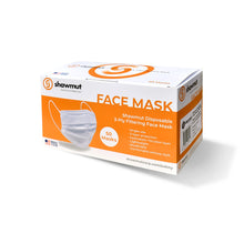 Load image into Gallery viewer, closed box of 50 count Shawmut Disposable 3-Ply Filtering Face Mask, Model SM3300
